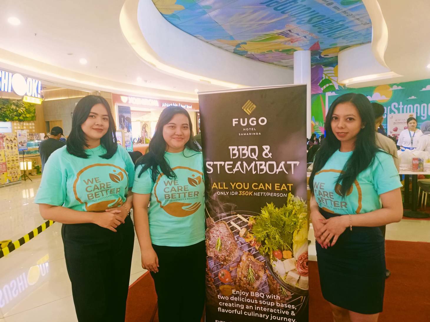 FUGO Hotel Berikan Voucher AMATHA Fit & Spa di Aksi Donor Darah BIG Mall Samarinda