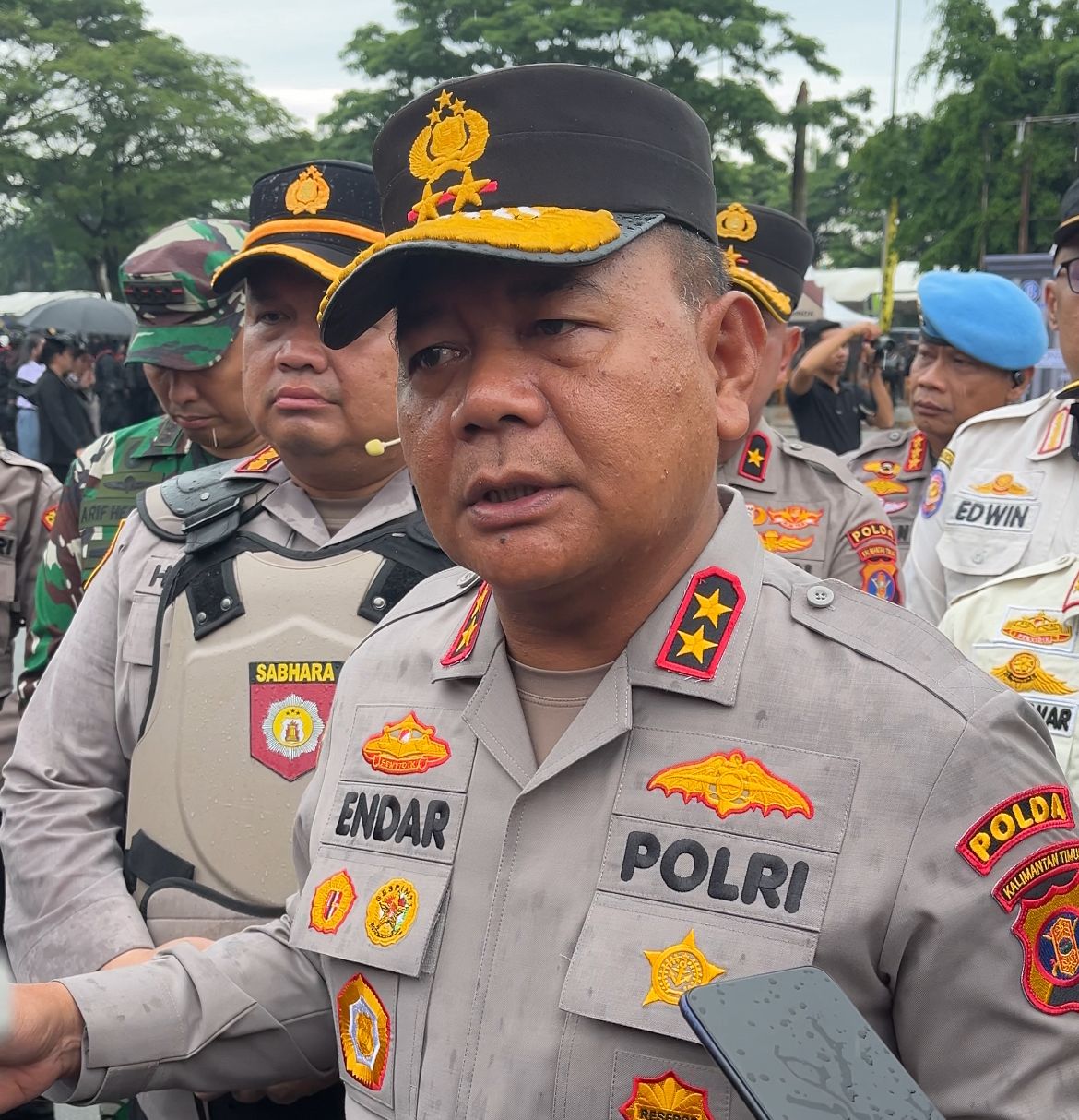 Ket. foto: Kapolda Kalimantan Timur, Irjen Pol Endar Priantoro.